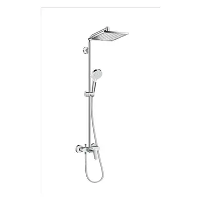 Hansgrohe Crometta - Sprchový set Showerpipe E 240 s baterií, chrom 27284000