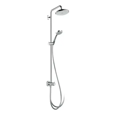 Hansgrohe Croma 220 - Sprchový set Reno, 220 mm, sprchové rameno 400 mm, 1 proud, chrom 27224000