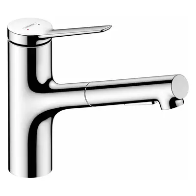 Hansgrohe Zesis M33 - Dřezová baterie 150, s výsuvnou sprškou, sBox lite, chrom 74803000