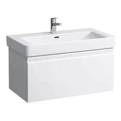 Laufen Pro S - Umyvadlová skříňka, 810x450x390 mm, 1 zásuvka, grafit mat H4835010964801