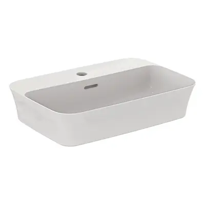 Ideal Standard Ipalyss- Umyvadlo na desku, s přepadem, s plochou pro baterii 55x38 cm, E139301