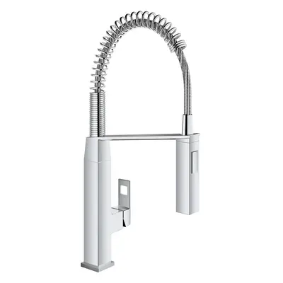 Grohe Eurocube - Páková dřezová baterie, chrom 31395000