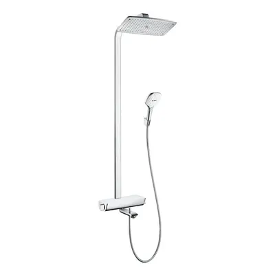 Hansgrohe Raindance Select - Sprchový set Showerpipe 360 s vanovým termostatem, 3 proudy, bílá/c