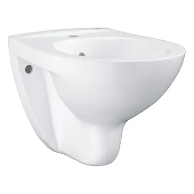 Grohe Bau Ceramic - Závěsný bidet s přepadem, alpská bílá 39433000