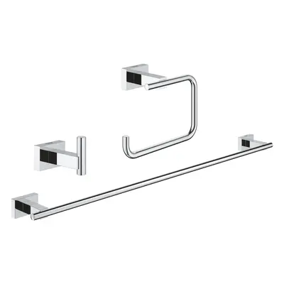 Grohe Essentials Cube - Sada doplňků, chrom 40777001