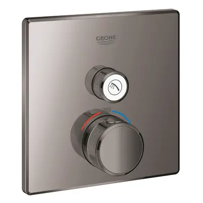 Grohe Grohtherm SmartControl - Termostatická sprchová baterie pod omítku s 1 ventilem, Hard Grap