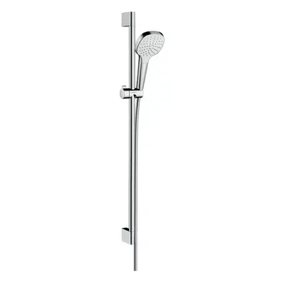 Hansgrohe Croma Select E - Set sprchové hlavice, tyče a hadice, bílá/chrom 26594400