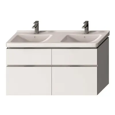 Jika Cubito Pure - Skříňka pod dvojumyvadlo 1280x683 mm, bílá H40J4274025001