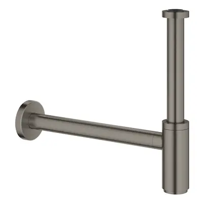 Grohe Sifony - Designový sifon, kartáčovaný Hard Graphite 28912AL0