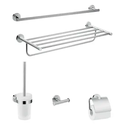 Hansgrohe Logis Universal - Sada doplňků do koupelny, chrom 41728000