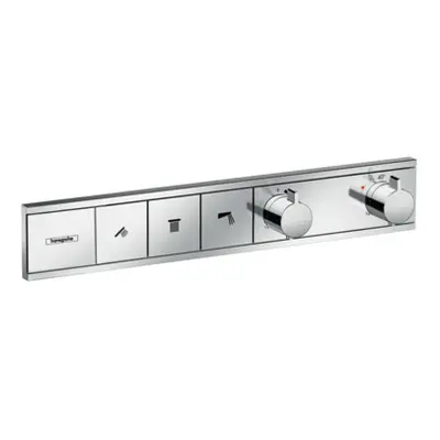 Hansgrohe RainSelect - Baterie pod omítku pro 3 spotřebiče, chrom 15381000