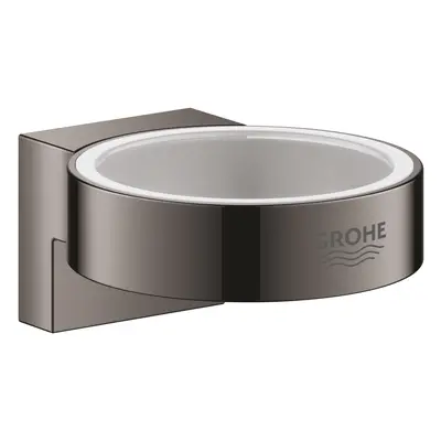 Grohe Selection - Držák skleničky/mýdelníku, Hard Graphite 41027A00