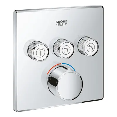 Grohe SmartControl - Baterie pod omítku, 3 výstupy, chrom 29149000