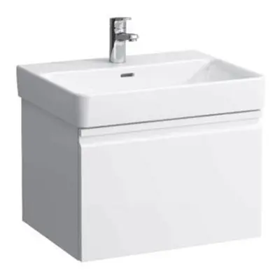 Laufen Pro S - Umyvadlová skříňka, 570x450x390 mm, 1 zásuvka, lesklá bílá H4833710964751