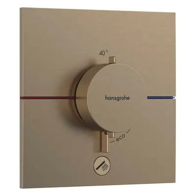 Hansgrohe ShowerSelect Comfort - Termostatická baterie pod omítku, kartáčovaný bronz 15575140