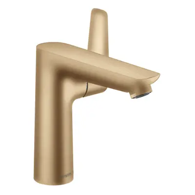 Hansgrohe Talis E - Umyvadlová baterie s výpustí, kartáčovaný bronz 71754140