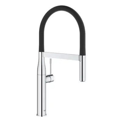 Grohe Essence - Dřezová baterie s flexibilním ramenem s přepínačem, chrom 30294000