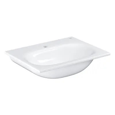 Grohe Essence - Umyvadlo s přepadem 600x460 mm, PureGuard, alpská bílá 3956800H