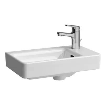 Laufen Pro S - Umývátko, 480x280 mm, 1 otvor pro baterii vpravo, bílá H8159540001041