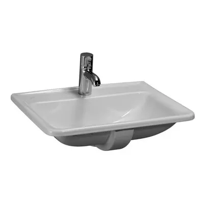 Laufen Pro - Zápustné umyvadlo, 560x440 mm, 1 otvor pro baterii, bílá H8139610001041