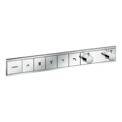 Hansgrohe RainSelect - Baterie pod omítku pro 5 spotřebičů, chrom 15384000