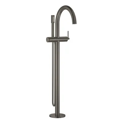 Grohe Atrio - Vanová baterie na podlahu, s otočným výtokem, kartáčovaný Hard Graphite 32653AL3