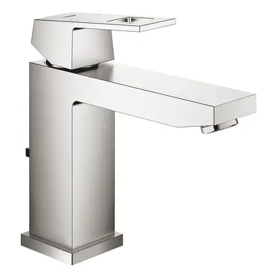 Grohe Eurocube - Umyvadlová baterie s výpustí, supersteel 23445DC0