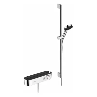 Hansgrohe Pulsify Select - Sprchový set Relaxation s termostatem, 3 proudy, s tyčí 900 mm, chrom