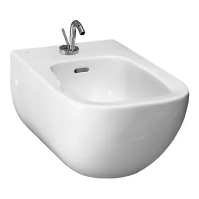 Laufen Palomba Collection - Závěsný bidet, s 1 otvorem pro baterii, boční přívod vody, s LCC, bí