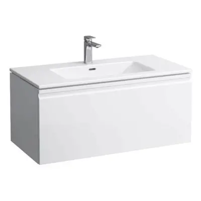 Laufen Pro S - Skříňka s umyvadlem, 1000x500 mm, 1 zásuvka, matný grafit H8609654801041