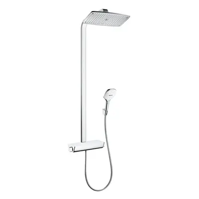 Hansgrohe Raindance Select E - Sprchový set s termostatem, 360 mm, bílá/chrom 27112400