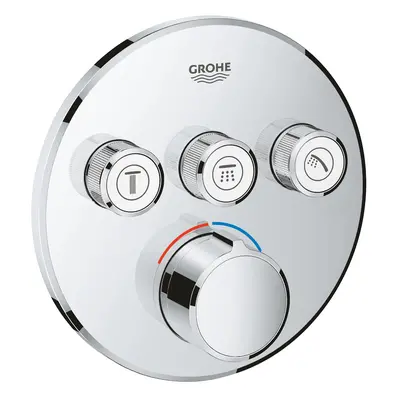 Grohe SmartControl - Baterie pod omítku se 3 výstupy, chrom 29146000