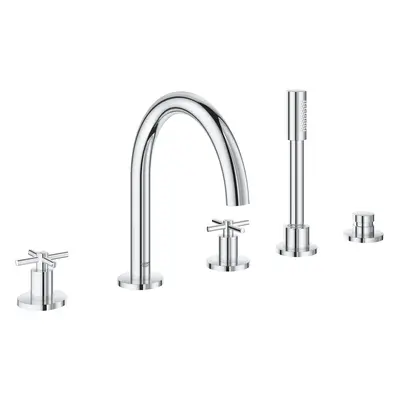 Grohe Atrio - Vanová baterie, 5-otvorová instalace, chrom 19923003