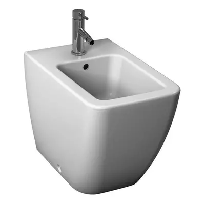 Jika Pure - Stojící bidet s přepadem, otvor pro baterii, bílá H8324230003021