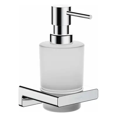 Hansgrohe AddStoris - Dávkovač mýdla s držákem, matné sklo/chrom 41745000