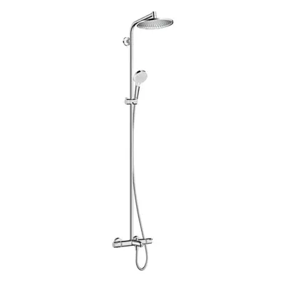 Hansgrohe Crometta - Termostatická vanová baterie Showerpipe S 240, chrom 27320000