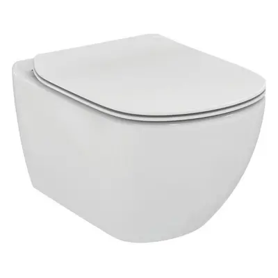 Ideal Standard Tesi- SET: Závěsné WC, 36x54cm, AQUABLADE® + sedátko, ultra ploché, Soft-Close T3