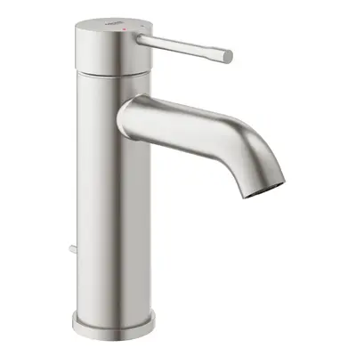 Grohe Essence - Páková umyvadlová baterie s výpustí, supersteel 23589DC1