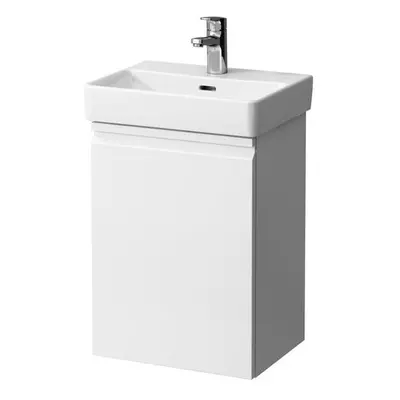 Laufen Pro S - Umyvadlová skříňka s dvířky, 415x320x580 mm, panty vpravo, matná bílá H4833020964