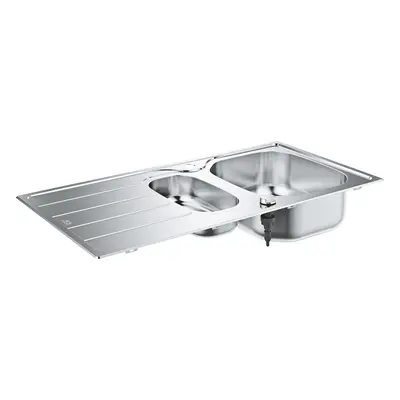 Grohe Dřezy - Dřez K200, 965x500 mm, kartáčovaná nerez 31564SD1