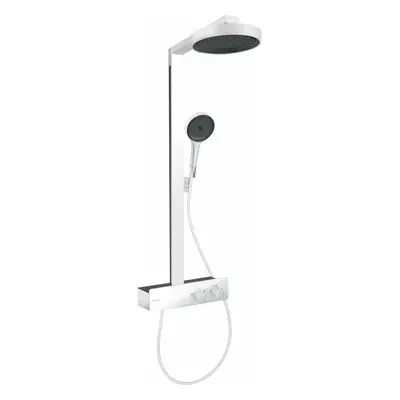 Hansgrohe Rainfinity - Sprchový set s termostatem, průměr 25 cm, 3 proudy, matná bílá 28742700