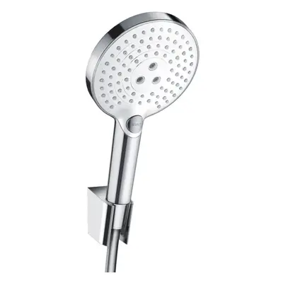 Hansgrohe Raindance Select S - Set sprchové hlavice, 3 proudy, držáku a hadice, bílá/chrom 26721