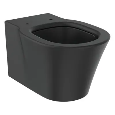 Ideal Standard Connect Air - Závěsné WC 36x54cm AQUABLADE, Hedvábná černá E0054V3