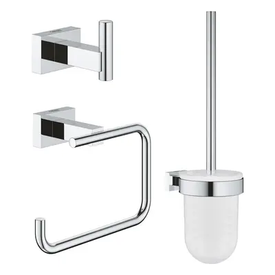 Grohe Essentials Cube - Sada doplňků, chrom 40757001