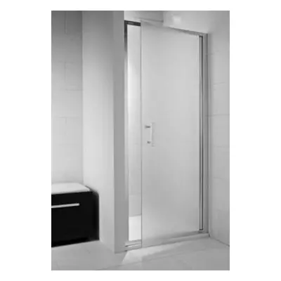 Jika Cubito Pure - Sprchové dveře pivotové L/P, 800x1950 mm, stříbrná/sklo artic H2542410026661