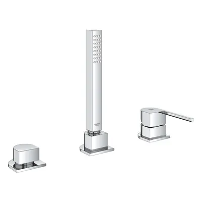 Grohe Plus - Baterie na okraj vany, 3-otvorová instalace, chrom 23845003