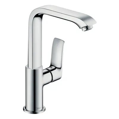 Hansgrohe Metris New - Umyvadlová baterie s výpustí Push-Open, chrom 31187000