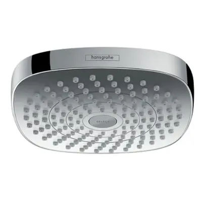 Hansgrohe Croma Select E - Hlavová sprcha 180, 2 proudy, EcoSmart 9 l/min, bílá/chrom 26528400