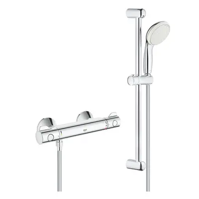 Grohe Grohtherm 800 - Sprchový set s termostatem, 2 proudy, chrom 34565001