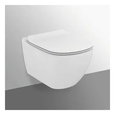 Ideal Standard Tesi - Závěsný klozet s AQUABLADE® technologií 36,5 x 53,5 cm, s ultra plochým kl